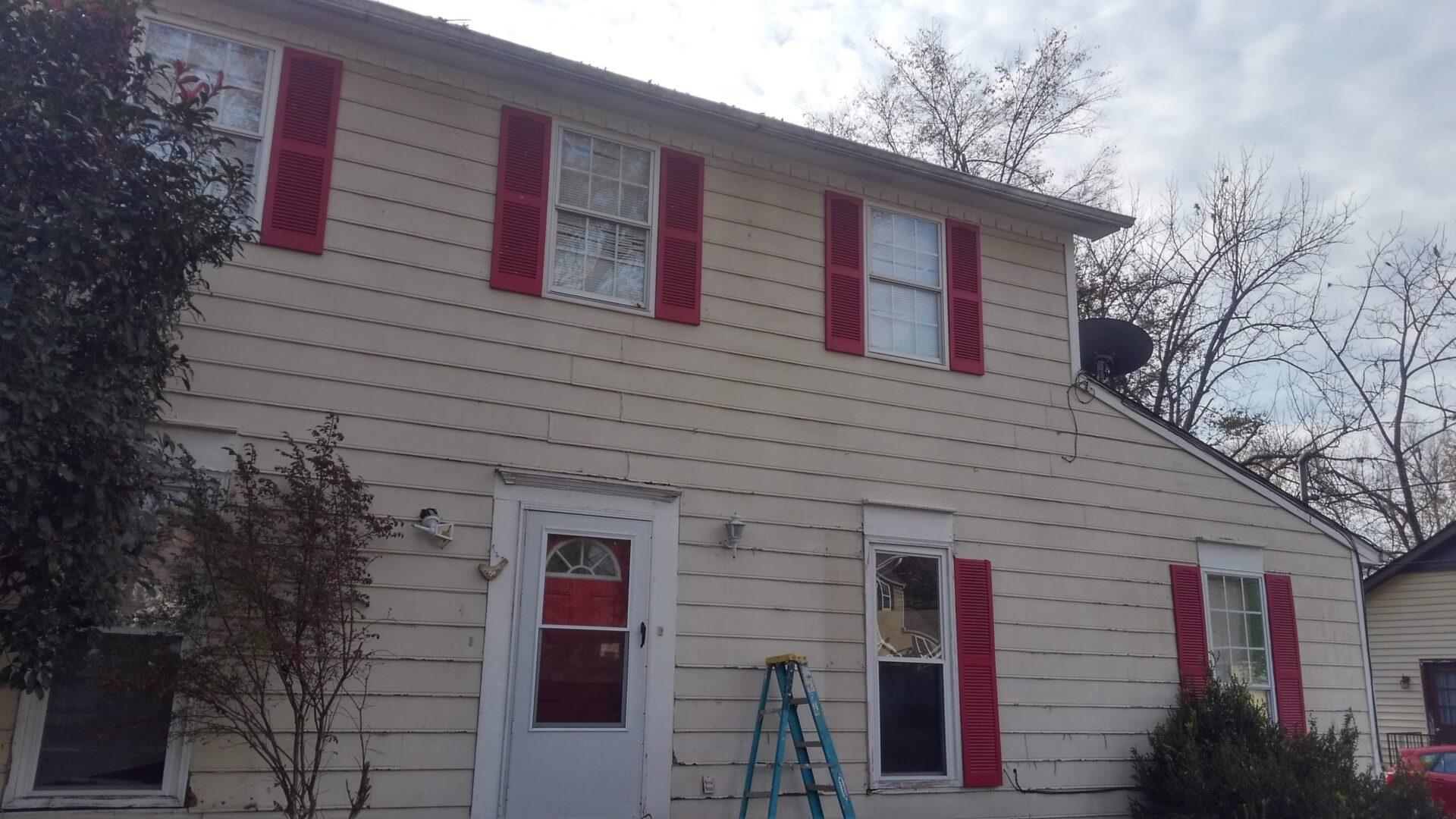 before siding Installations